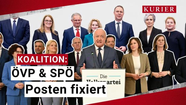 ÖVP und SPÖ: Die neuen Regierungsteams stehen fest