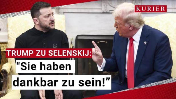 Selenskij im offenen Streit mit Trump – Eklat im Weißen Haus