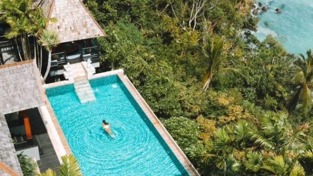 Pool vom Four Seasons in Koh Samui