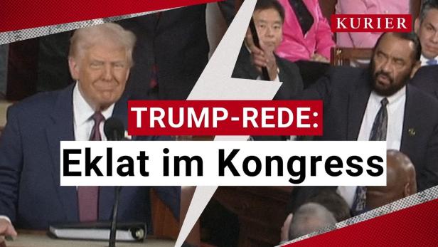 Trump-Rede: Demokrat aus Saal geworfen – Ukraine-Frieden & neue Zölle?