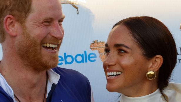 Prinz Harry und Meghan bei einem Charity-Poloturnier in Wellington