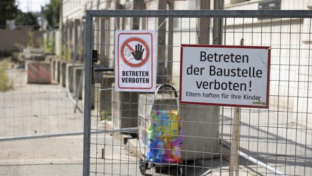 ++ THEMENBILD ++ BAUSTELLE / BAU / KONJUNKTUR / IMMOBILIEN Pilotversuch gestartet: Startschuss für CO2-neutrale Baustelle in Penzing