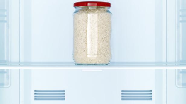 Rice the jar in refrigerator Das Wunder der resistenten Stärke