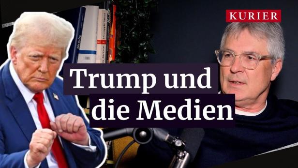 Wie US-Präsident Donald Trump auch Österreichs Medien beeinflusst