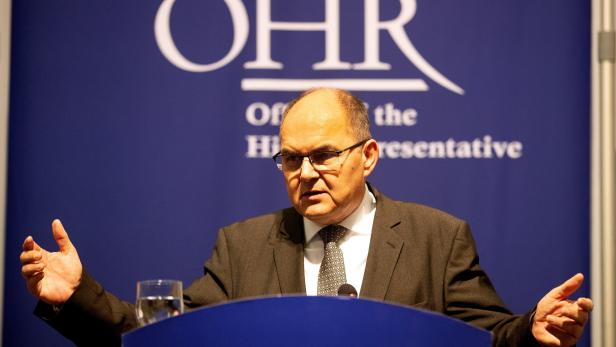 Press Conference by the High Representative For Bosnia and Herzegovina Christian Schmidt Bosnien: Hoher Repräsentant wirft Moskau indirekt Unruhestiftung vor