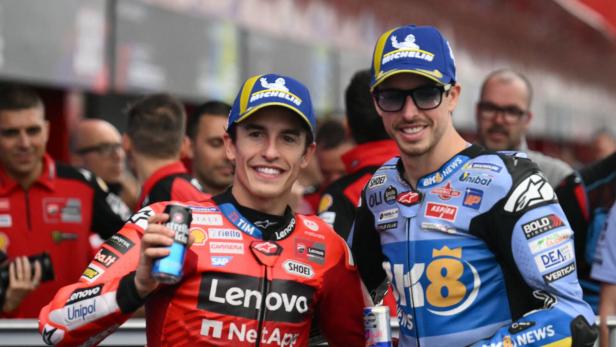 Family-Business: Marc und Alex Márquez haben Spaß