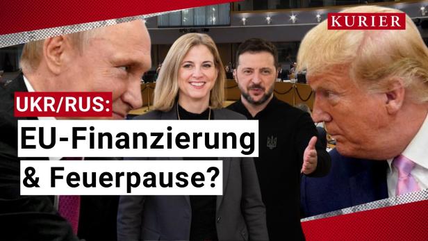 Putin, Meinl-Reisinger, Selensky, Trump