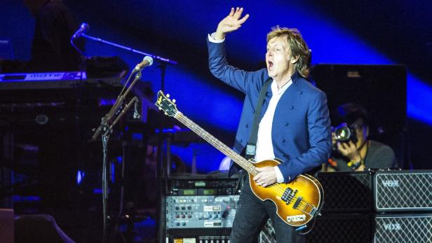 Paul McCartney, einer der sechs Super-Acts des Festivals