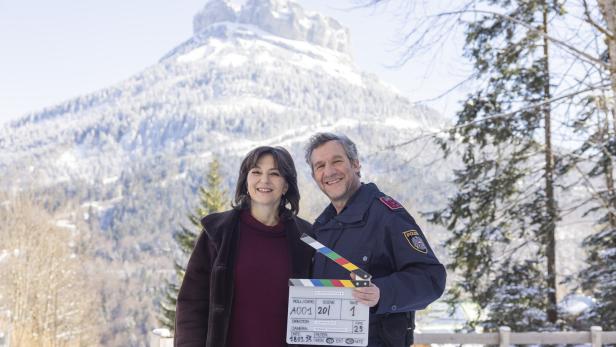 Martina Gedeck & Johannes Zeiler Kommen und Gehen beim Altaussee-Krimi: Schon dritter Gasperlmaier