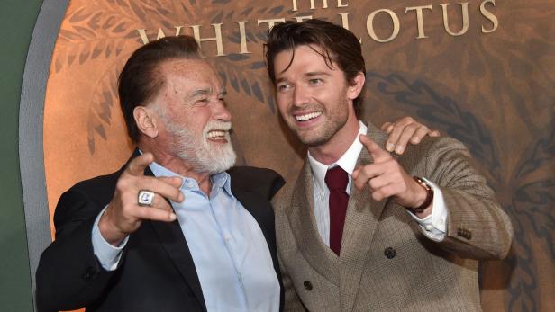 Patrick und Arnie Schwarzenegger Patrick und Arnie Schwarzenegger