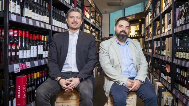 Neustart für Wein&Co: Johannes Vasak und Matthias Niebling bringen frischen Wind