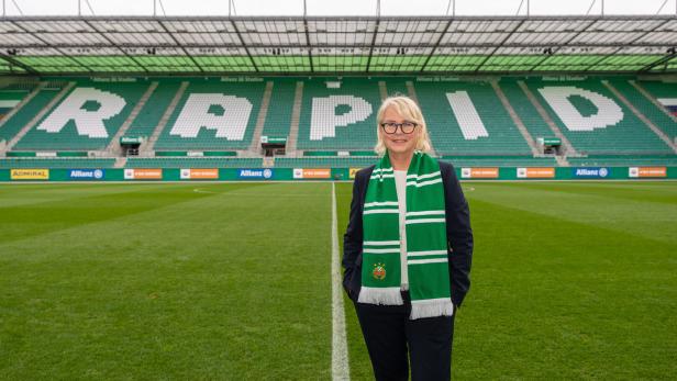 Rapid-Vizepräsidentin Edeltraud Hanappi-Egger