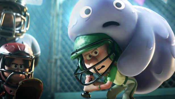 Laurie hat personifizierte Selbstzweifel im Genick sitzen, gegen die auch beten nichts hilft: Serie "Win or Lose" auf Disney+