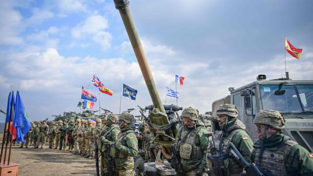 ROMANIA-NATO-DEFENCE-EXERCISE Die EU plant keinen Angriffskrieg, sondern setzt auf Verteidigung