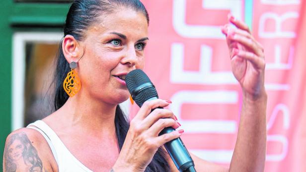 Dagmar Häusler im Nationalratswahlkampf 2024