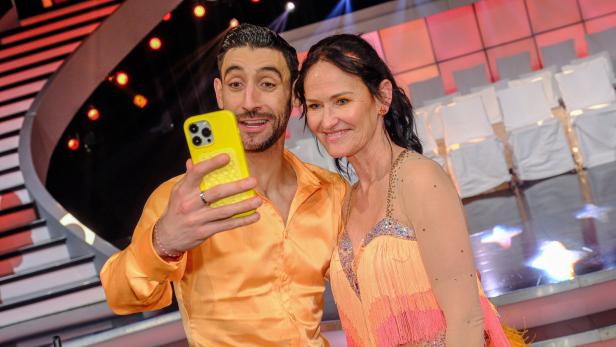 Dimitar Stefanin und Eva Glawischnig