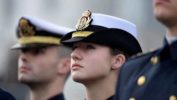 Prinzessin Leonor erhält Militärausbildung auf Schulschiff Prinzessin Leonor erhält Militärausbildung auf Schulschiff