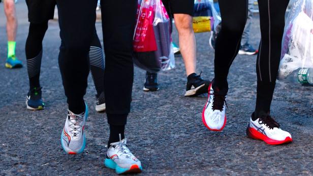 Läufer bei Marathon