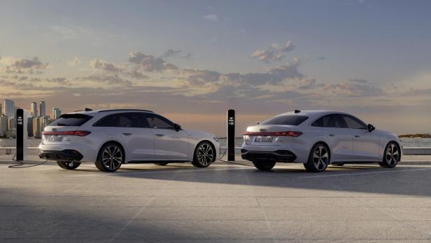 Audi A5: Als Plug-in-Hybrid schafft er über 100 km