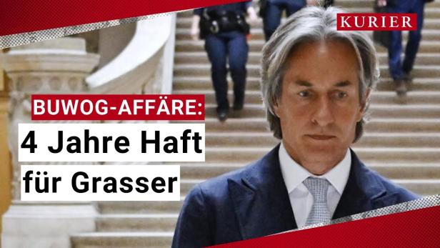 Der tiefe Fall des Karl-Heinz Grasser: 4 Jahre Haft