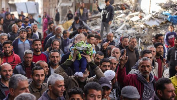 PALESTINIAN-ISRAEL-CONFLICT Tausende Israelis demonstrieren erneut gegen Regierung