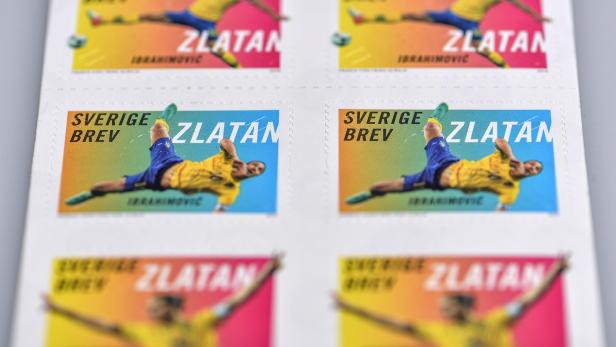 SWEDEN IBRAHIMOVIC STAMP