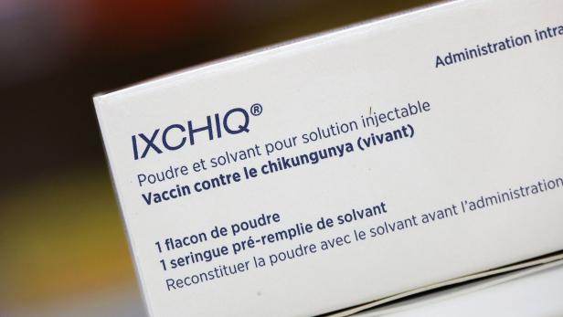 FRANCE-OVERSEAS-REUNION-HEALTH-VIRUS-CHIKUNGUNYA IXCHIQ ist ein Impfstoff gegen das Chikungunya-Virus.