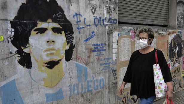ARGENTINA-HEALTH-VIRUS Legende: Maradona starb 2020