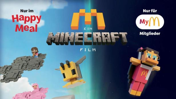 Minecraft Happy Meal für Erwachsene kommt zum McDonald's Minecraft Happy Meal für Erwachsene kommt zum McDonald's