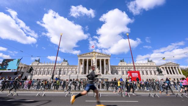 LEICHTATHLETIK: 41. VIENNA CITY MARATHON (VCM) Sport und Kultur beim Wien-Marathon