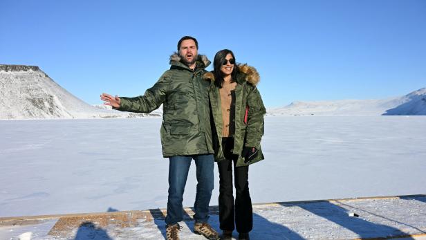 U.S. Vice President JD Vance tours the U.S. military's Pituffik Space Base in Greenland Trump und Vance drohen immer deutlicher: "Wir brauchen Grönland"