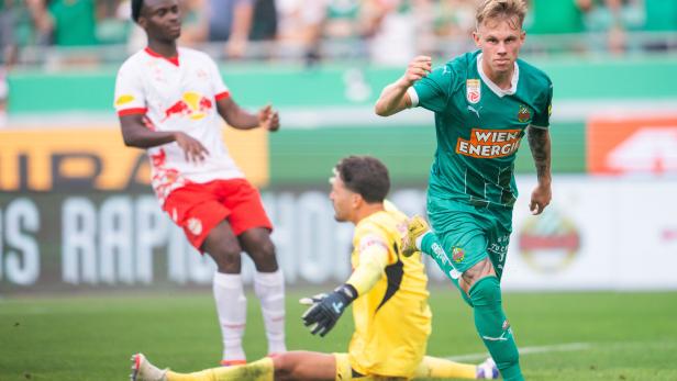 Jansson beim Torjubel