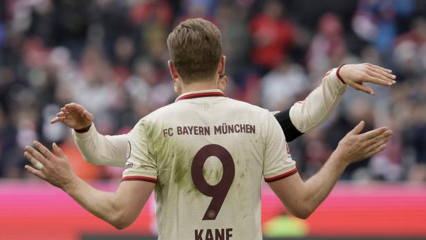 Harry Kane brachte die Bayern in Führung Harry Kane brachte die Bayern in Führung