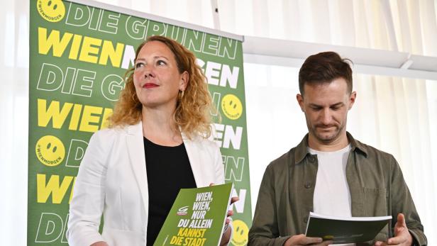 WIEN-WAHL: PRÄSENTATION GRÜNE WIEN "WICHTIGSTE ECKPUNKTE DES WAHLPROGRAMMS" - PÜHRINGER / KRAUS Wien-Wahl: Grüne wollen 17 neue Tramlinien und 9 bestehende ausbauen