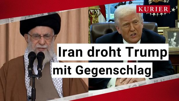 Nach Bombendrohung an Iran: Khamenei droht Trump mit Gegenschlag