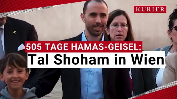 Überlebte Hamas-Tunnel: Tal Shoham in Wien