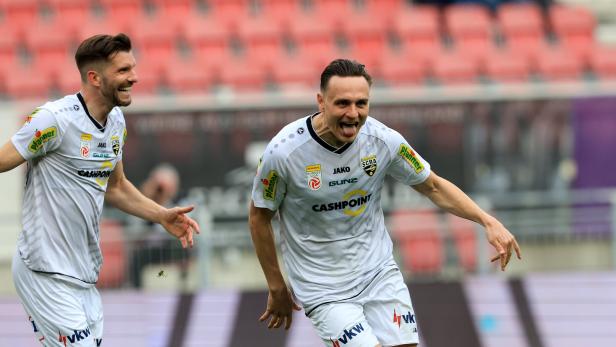 SOCCER - BL, A.Klagenfurt vs Altach Der LASK zieht vorne davon, Altach ist nicht mehr Letzter