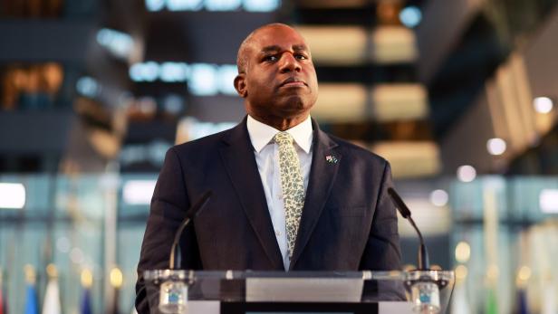 Der britische Außenminister David Lammy