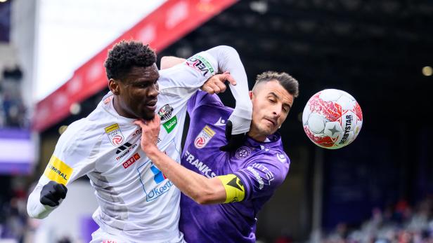 FUSSBALL: ADMIRAL BUNDESLIGA / MEISTERGRUPPE / 2. RUNDE: FK AUSTRIA WIEN - RZ PELLETS WAC Nächste Enttäuschung für die Austria: Nullnummer daheim gegen den WAC