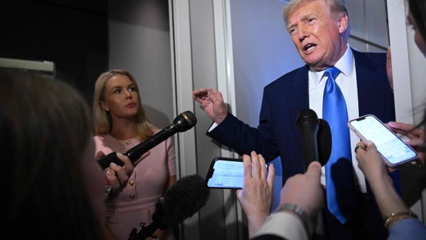 US-POLITICS-TRUMP-RETURN US-Zölle: Trump unter Bedingungen offen für Gespräche