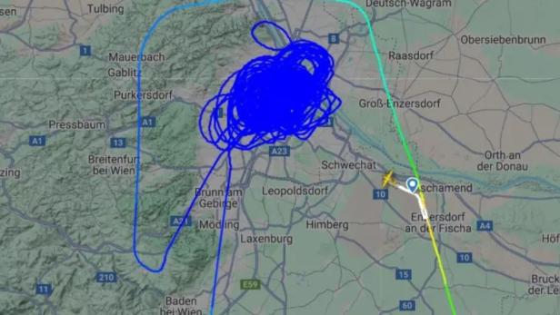 Flightradar zeigt, wie genau der Flug verlaufen ist Flightradar zeigt, wie genau der Flug verlaufen ist