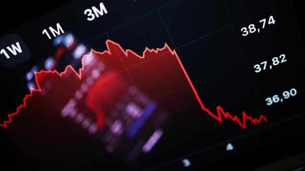 German share index DAX opens with ten percent decrease