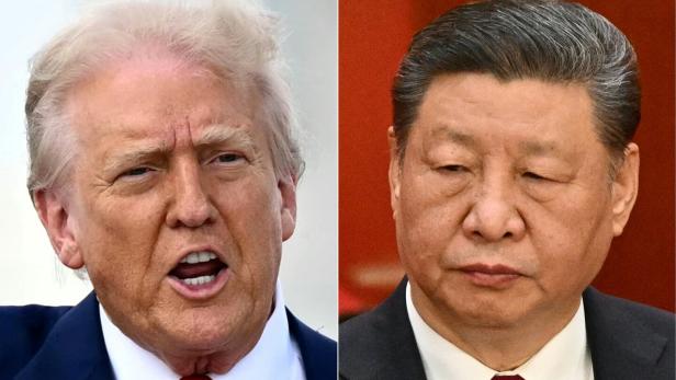 US-Präsident Donald Trump und Chinas Staatschef Xi Jinping