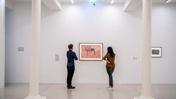 Tiere, die mit der Leinwand ringen: Kunsthalle Krems zeigt Susan Rothenberg