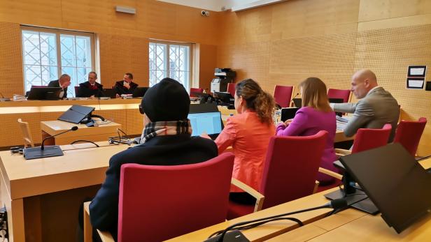 Vor Prozessbeginn