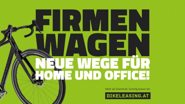 Bikeleasing-Service ruft Firmen auf, neue Wege zu wagen Bikeleasing-Service Saisonstart Kampagne "Firmen wagen". Credit: BLS Bikeleasing-Service Österreich GmbH