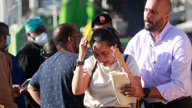 Aftermath Jet Set nightclub roof collapse, in Santo Domingo Nach Disco-Unglück: Zahl der Toten auf 218 gestiegen