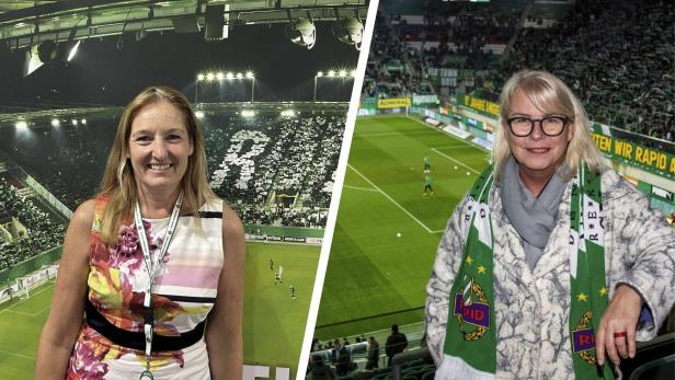 Overbeeke (l.) und Hanappi-Egger verändern bei Rapid