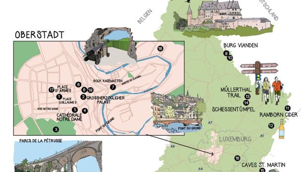 Reisetipps für Luxemburg: Die besten Hotels, Lokale, Aktivitäten