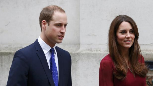 Prinz William und Prinzessin Kate bei einer Veranstaltung.